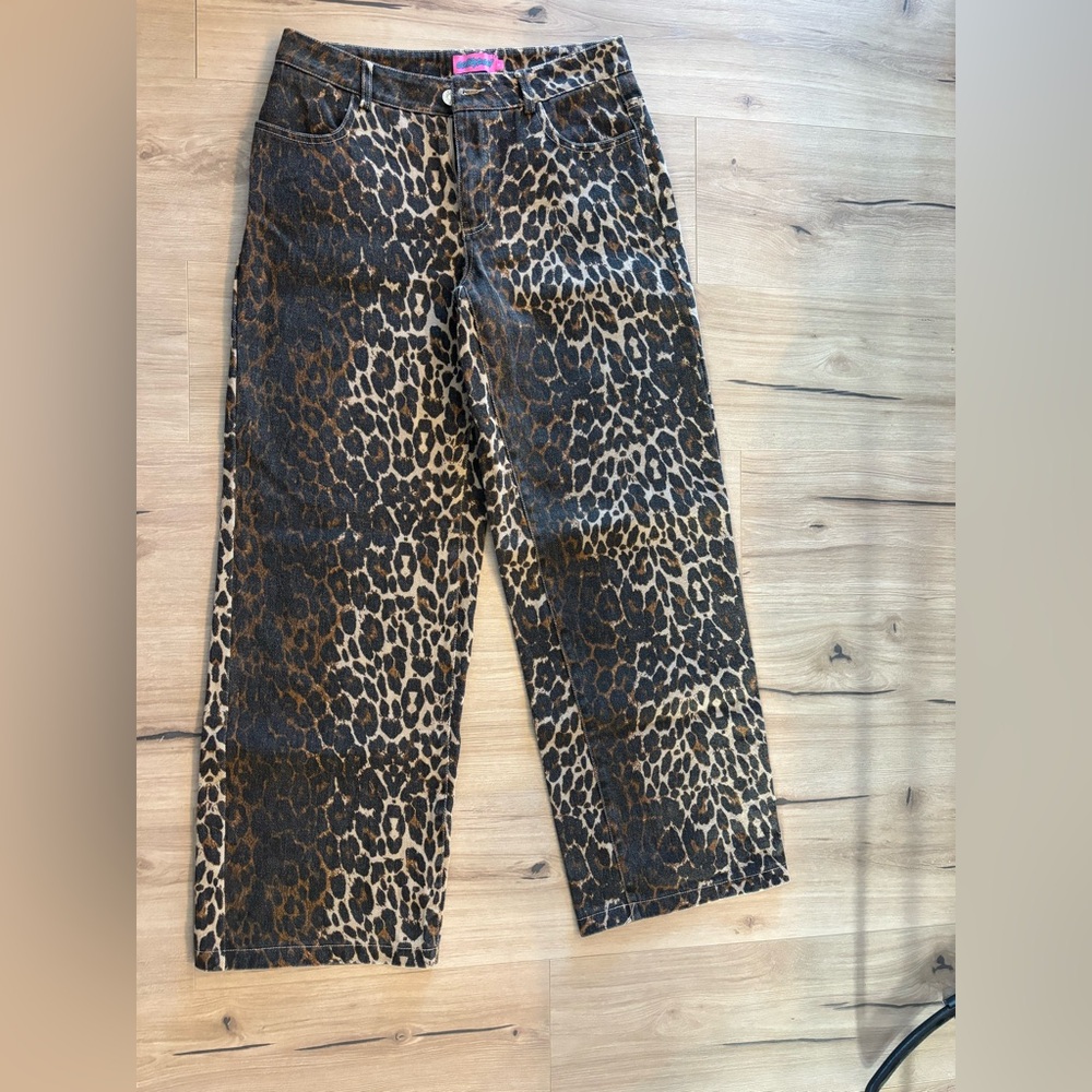 Leopard Print Pants